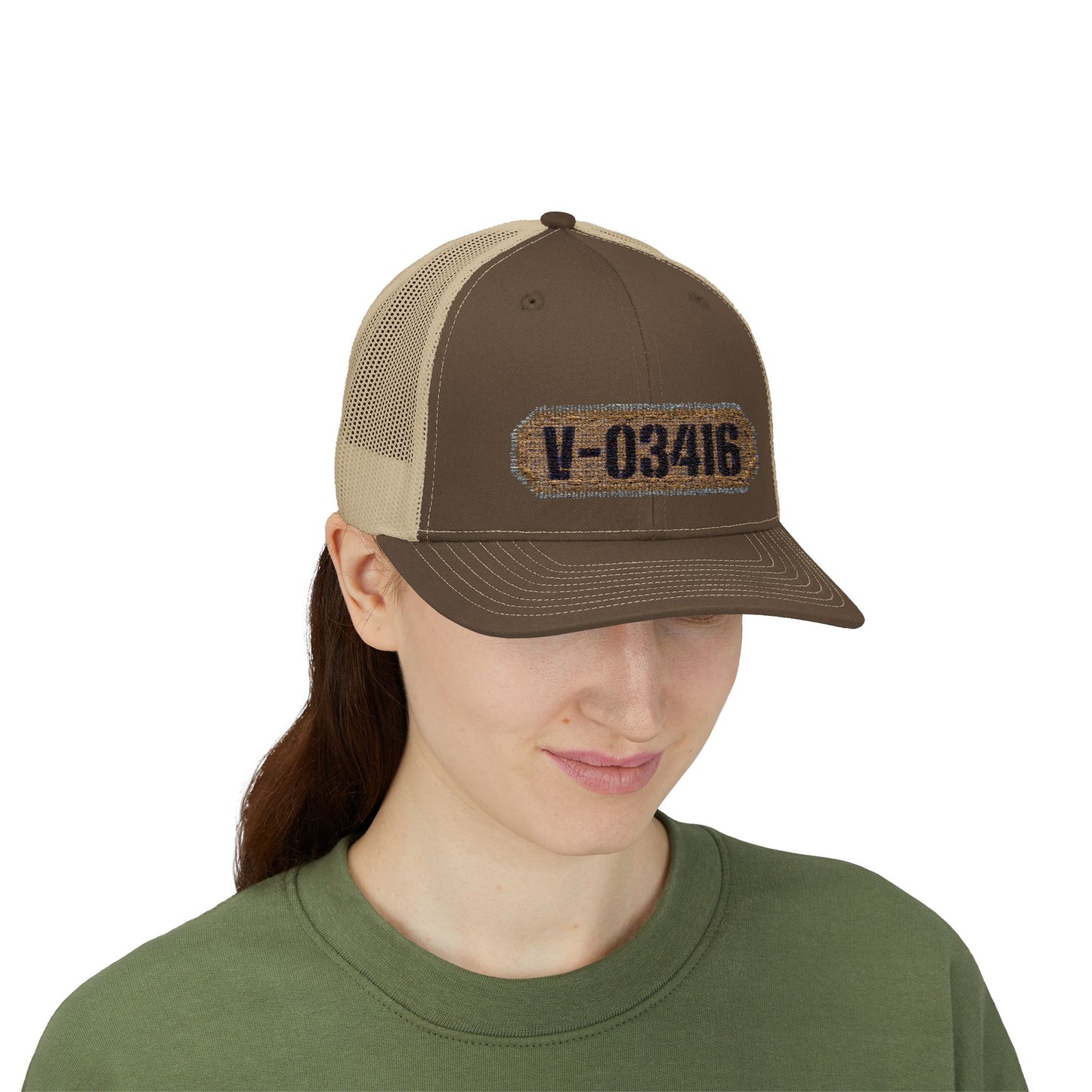 V-03416 Snapback Trucker Cap