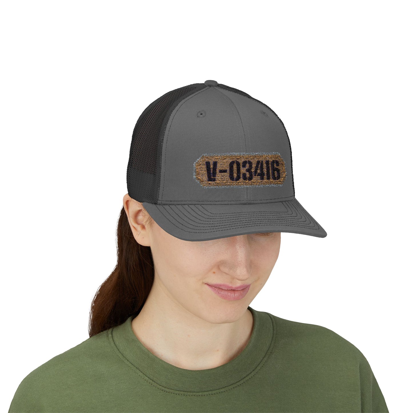 V-03416 Snapback Trucker Cap